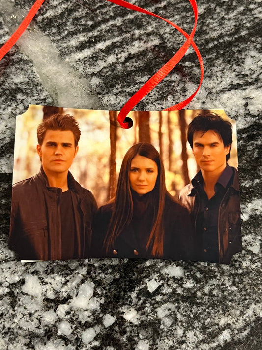 Stefan/Elena/Damon Ornament