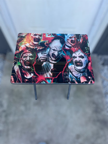 Terrifier TV tray table