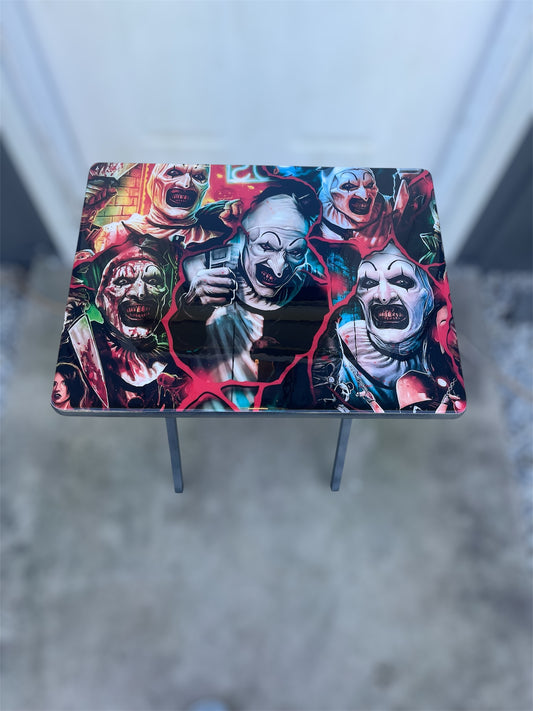 Terrifier TV tray table