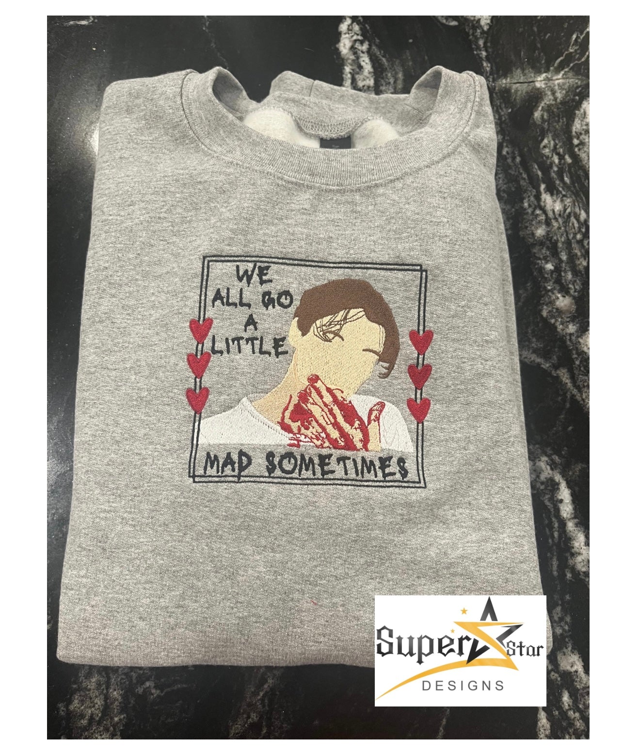 MAD embroidered Crewneck