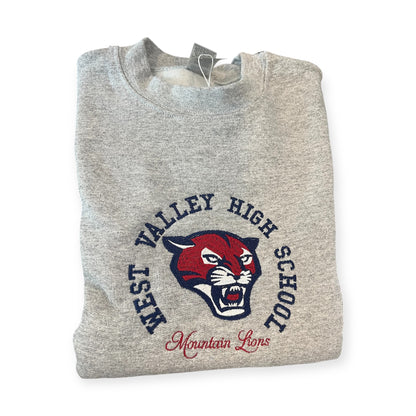 West Valley Embroidered Crewneck/Hoodie