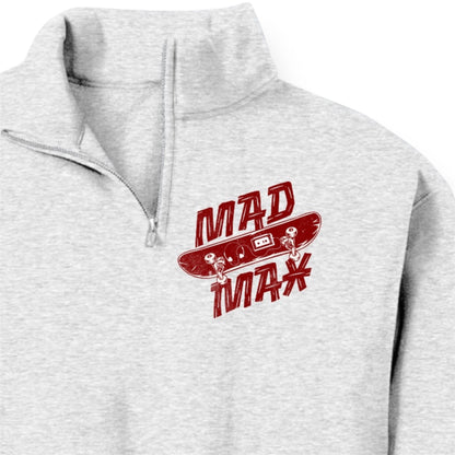 Mad Max  Quarter Zip Sweater