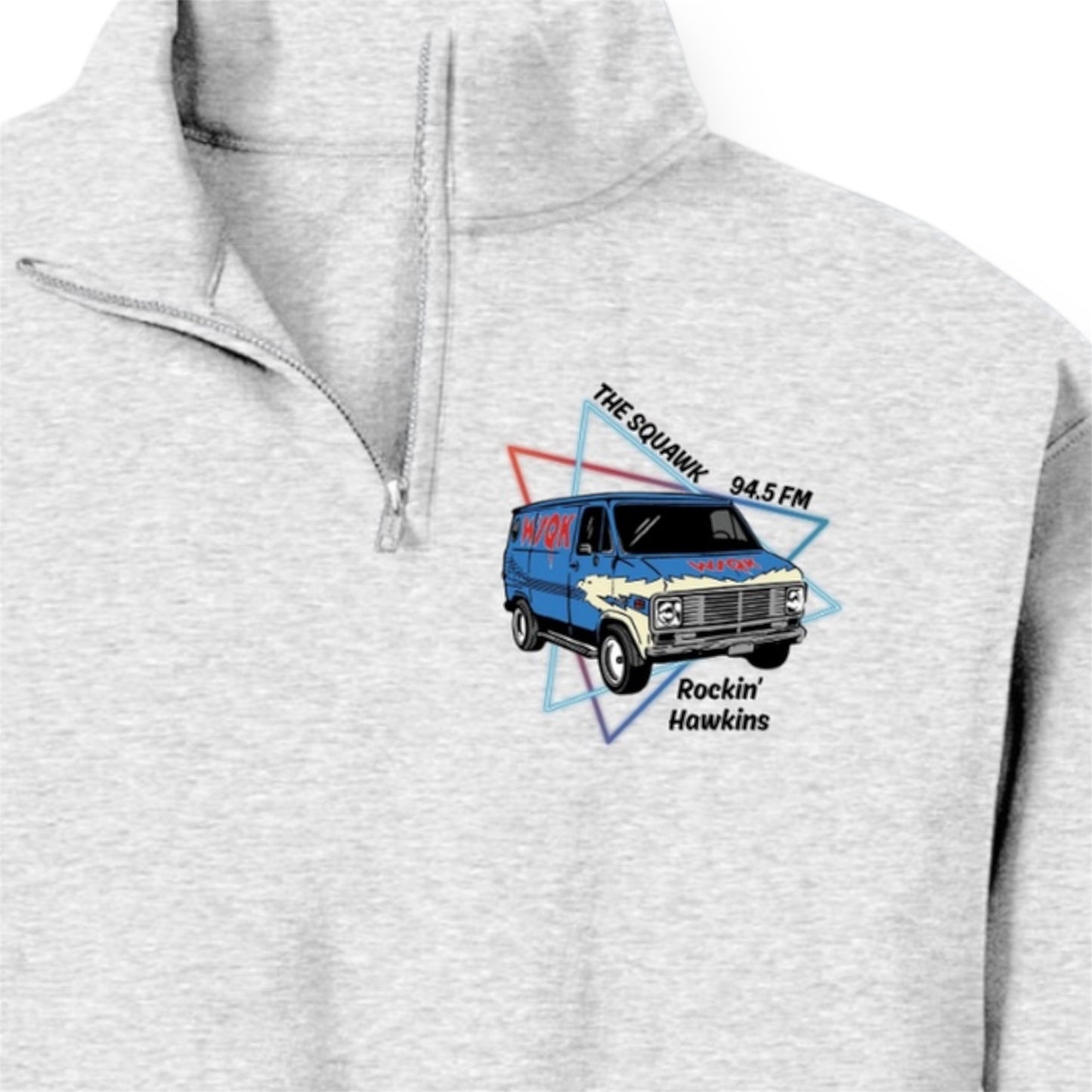 Squawk Quarter Zip Sweater