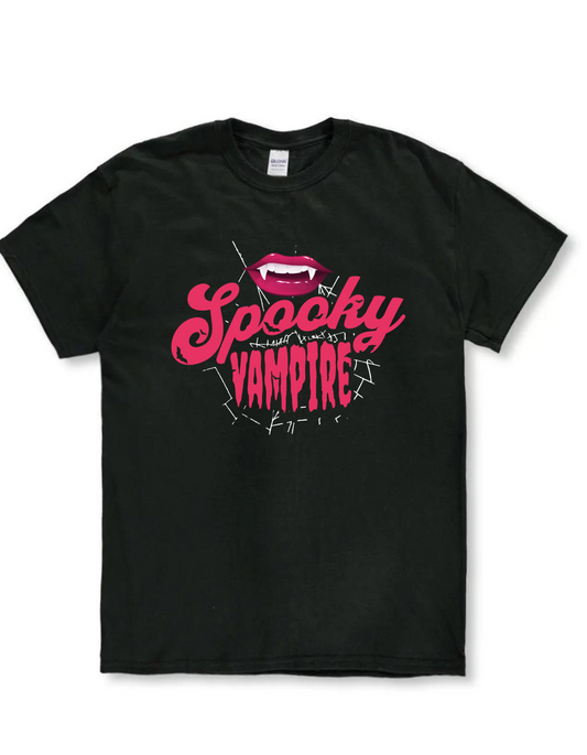 Spooky Vampire T- Shirt