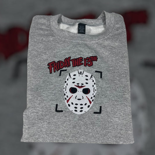 Friday 13th Embroidered