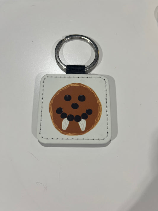 Pancake keychain