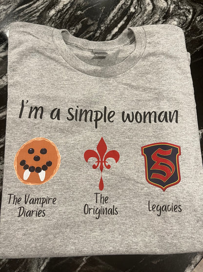 I’m a simple woman T-shirt