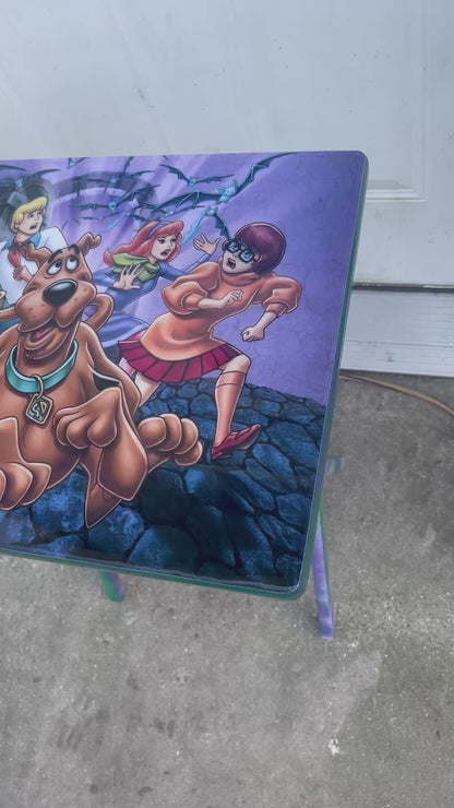 Scooby Purple TV tray table