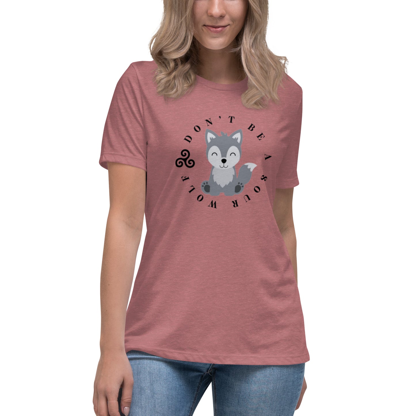 Don't be a sour wolf t-shirt