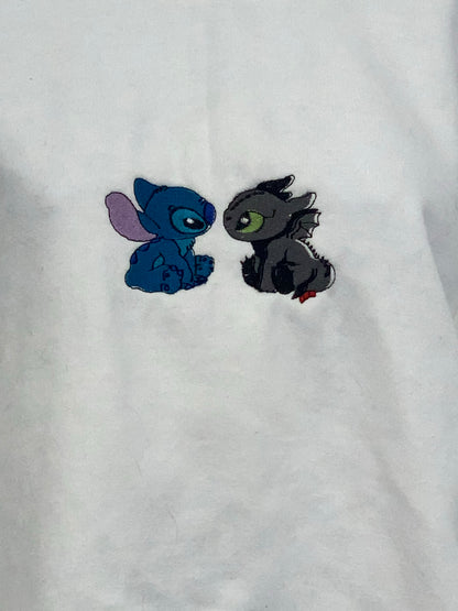 Stitch and Toothless pals