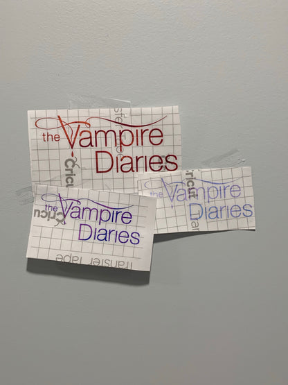 TVD Logo Decal