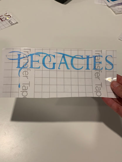 Legacies Logo Decal