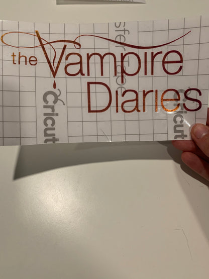 TVD Logo Decal