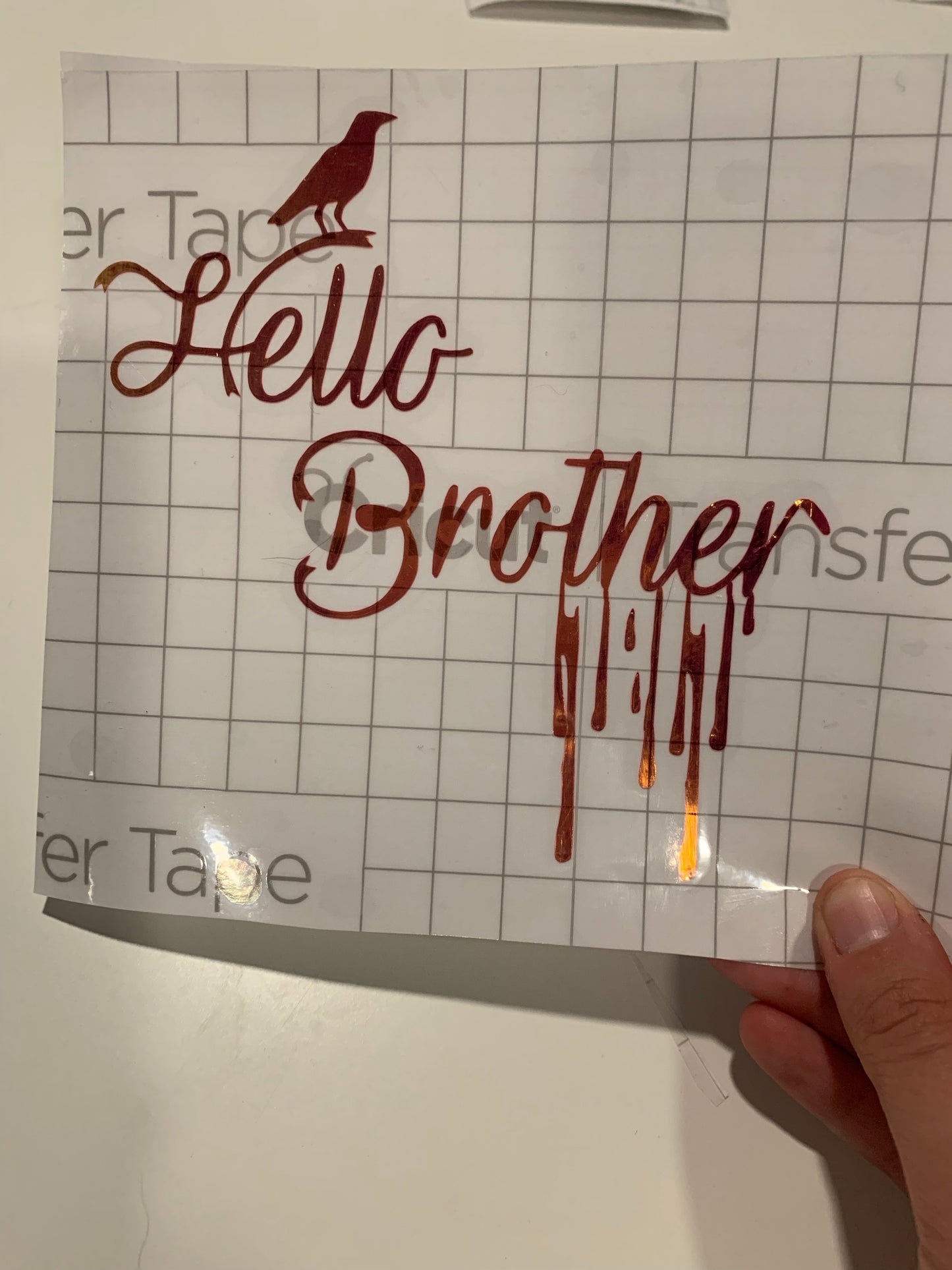 Hello Brother Decal