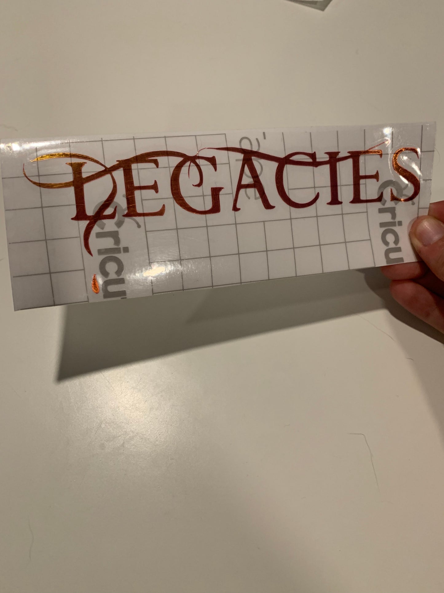 Legacies Logo Decal