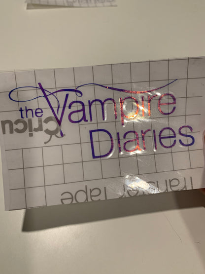 TVD Logo Decal